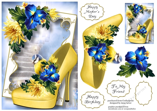 Fabulous Shoes - Spring Garden A5
