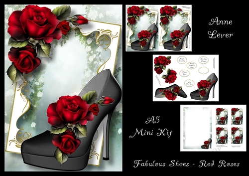 Fabulous Shoes - Red Roses