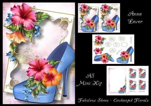 Fabulous Shoes - Enchanted Florals