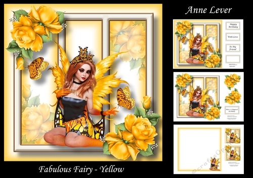 Fabulous Fairy - Yellow
