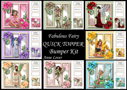 Fabulous Fairy QUICK TOPPER Bumper Kit 2
