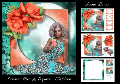 Summer Beauty square - Kathleen