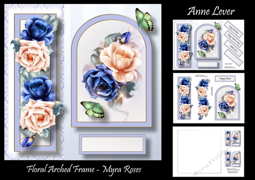 Floral Arched Frame - Myra Roses