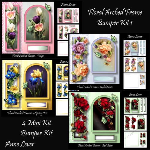 Floral Arched Frame Bumper Kit 1