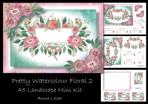 Pretty Watercolour Floral 2