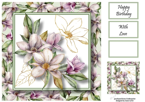 Magnificent Magnolia 2 8x8