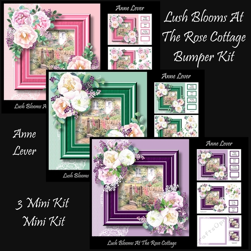 Lush Blooms At The Rose Cottage Bumper Kit