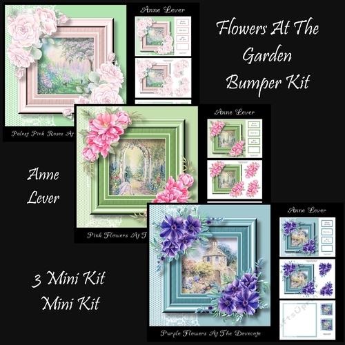 Flowers At The Garden Bumper Kit