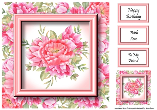Framed Bouquet 8
