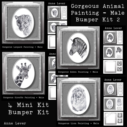 Gorgeous Animal Painting - Male Bumper Kit 2