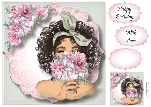 Beautiful Bouquet For You 3 8x8