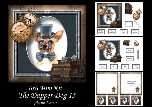 6x6 The Dapper Dog 15 - Chihuahua