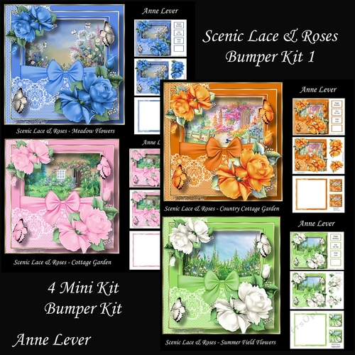 Scenic Lace & Roses Bumper Kit 1