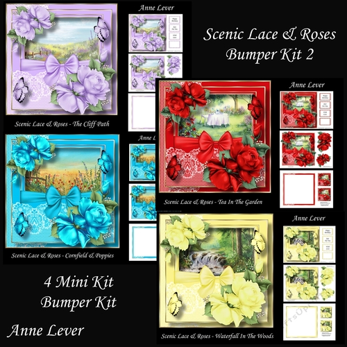 Scenic Lace & Roses Bumper Kit 2