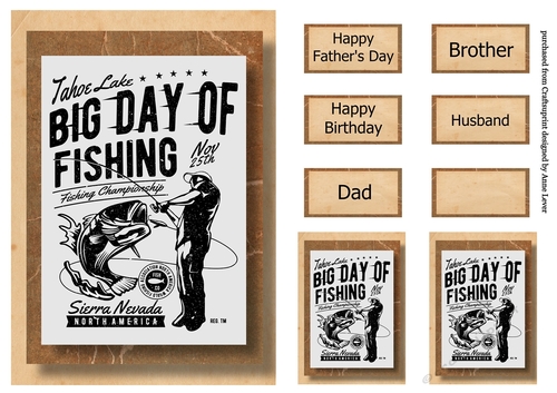 Retro Fishing A5 Poster - Fishing Championship