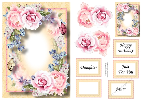 Summer Elegance Just Floral 8 A5