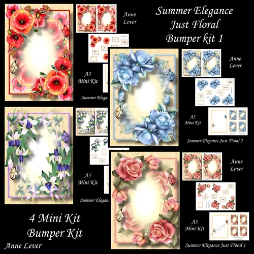 Summer Elegance Just Floral Bumper Kit 1