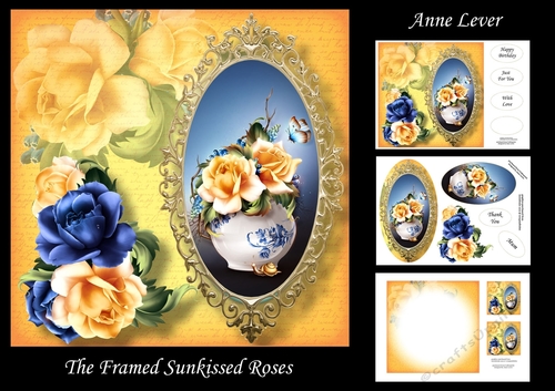 The Framed Sunkissed Roses