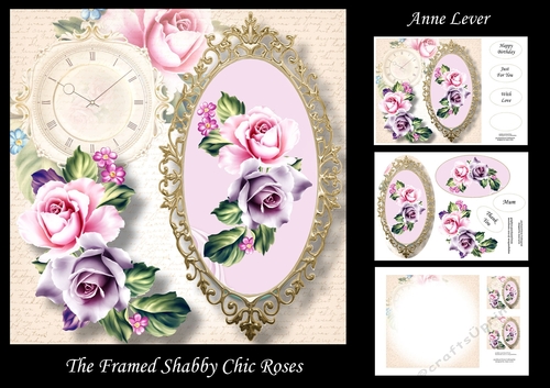 The Framed Shabby Chic Roses