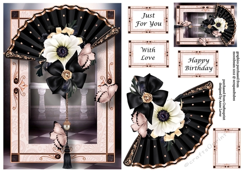 Floral Fan Chanel Bloom A5