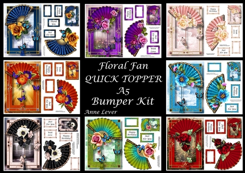 Floral Fan QUICK TOPPER Bumper Kit