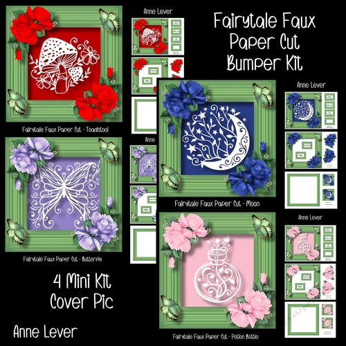 Fairytale Faux Paper Cut Bumper Kit