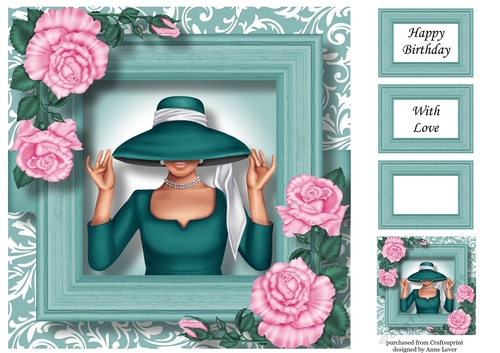 Rose Elegance 1 8x8