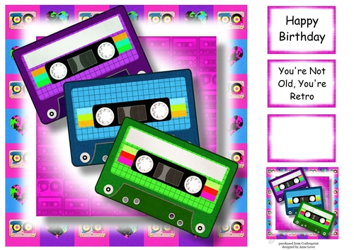 Retro Cassettes 2 8x8