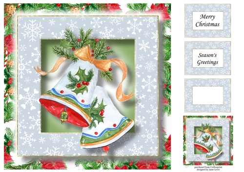 Christmas Bells 8x8
