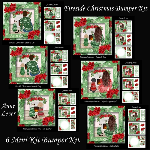 Fireside Christmas Bumper Kit - 6 mini kits
