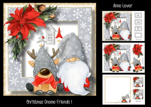 Christmas Gnome Friends 1