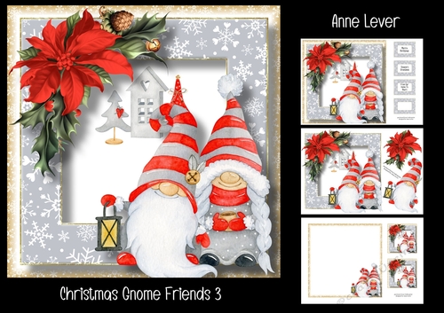 Christmas Gnome Friends 3