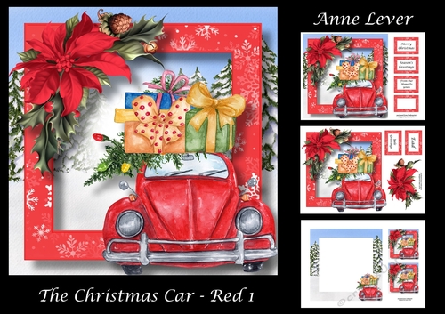 The Christmas Car - Red 1