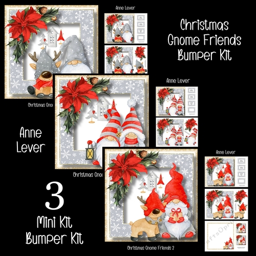 Christmas Gnome Friends Bumper Kit