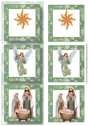 Lge DL Christmas Trio - The Nativity