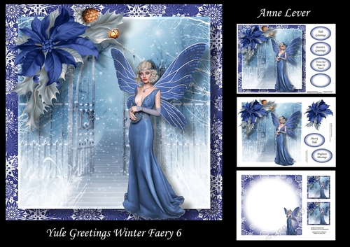 Yule Greetings Winter Faery 6
