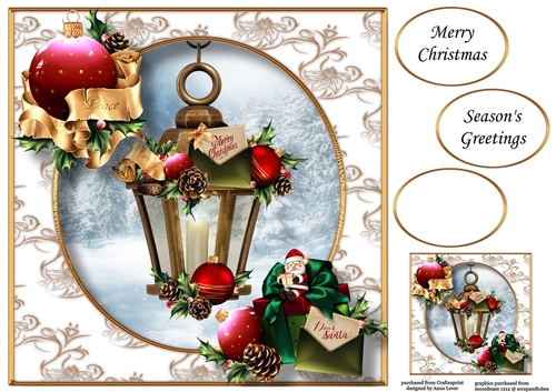 The Christmas Lantern 6 8x8