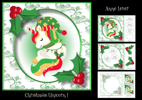 Christmas Unicorn 1