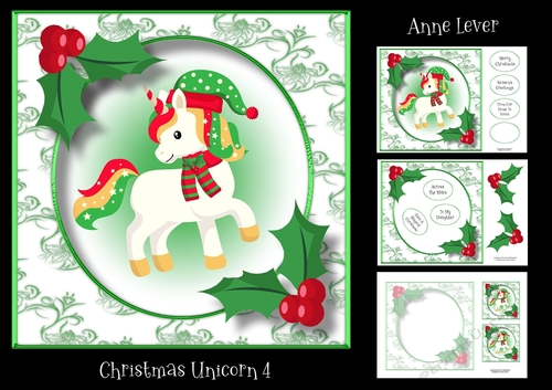 Christmas Unicorn 4