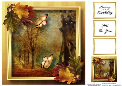 Autumn Landscape 4 8x8