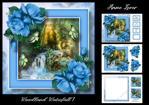 Woodland Waterfall 1