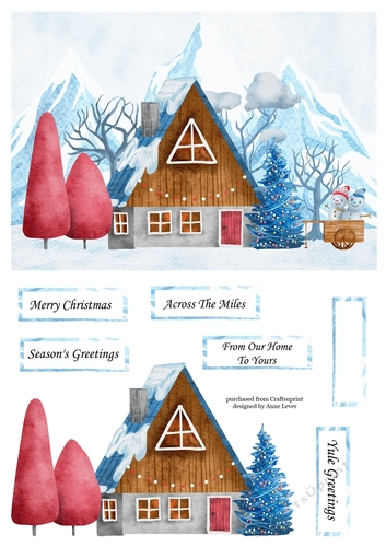 The Christmas Mountain Cabin A5