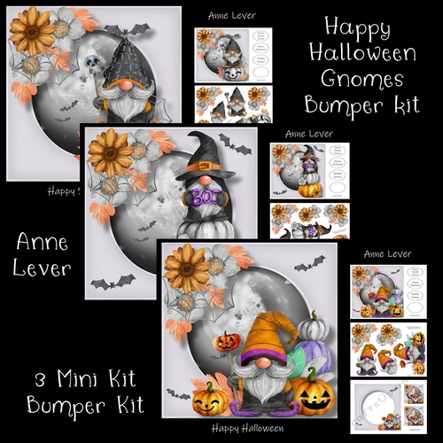 Happy Halloween Gnomes Bumper Kit