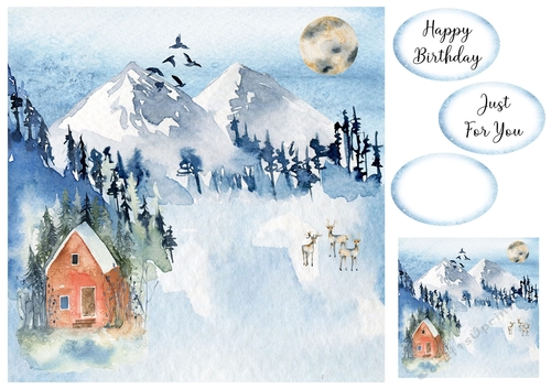 The Watercolour Mountains