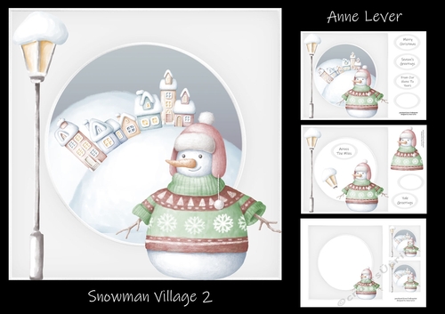 Snowman Village 2