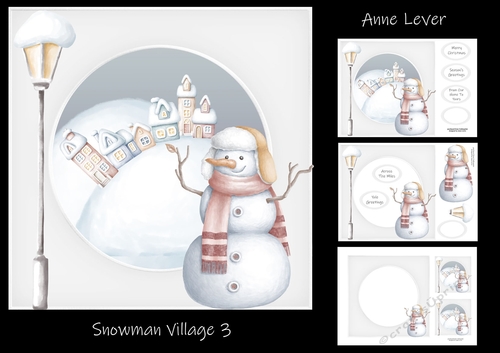 Snowman Village 3