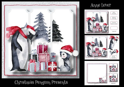 Christmas Penguin Presents