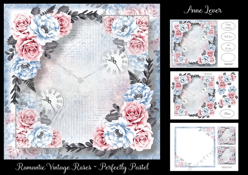 Romantic Vintage Roses - Perfectly Pastel