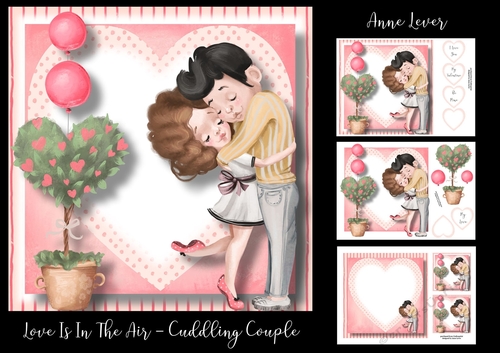 Love Is In The Air - Cuddling Couple
