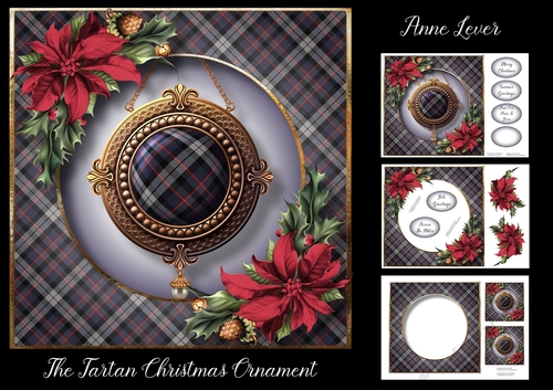 The Tartan Christmas Ornament